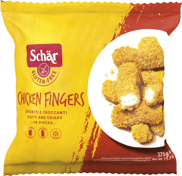 Chicken fingers Glutenfri Laktosfri Fryst