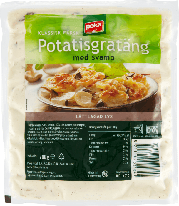 Potatisgratäng med Svamp