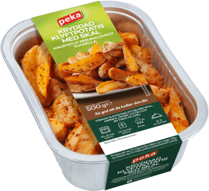 Klyftpotatis kryddad