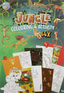 Colouring & Activity Book Jungle
