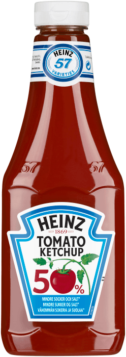 Ketchup Mindre Socker & Salt