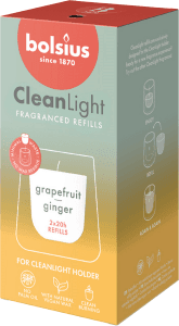 Doftljus Cleanlight Grapefruit & ginger Refill 2-pack