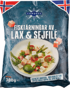 Fisktärningar Sej & lax