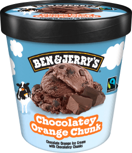 Glass Chocolatey Orange Chunk