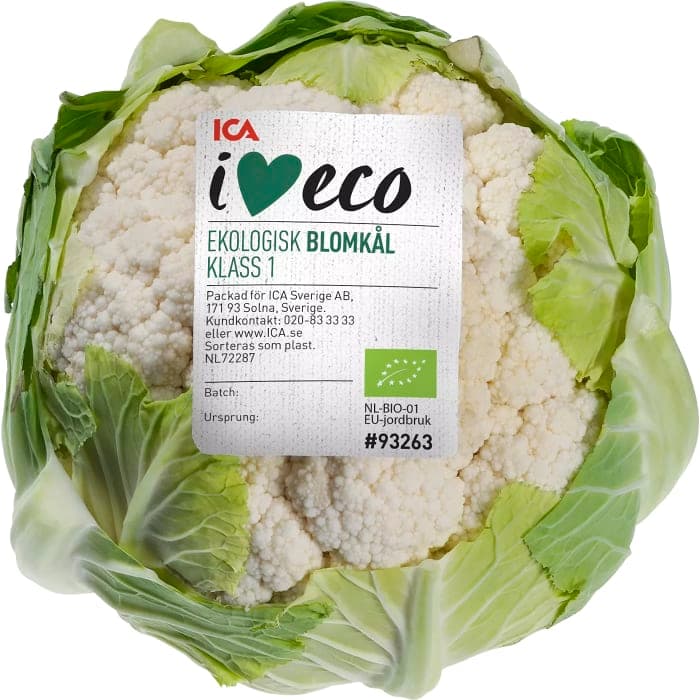 Blomkål Ekologisk