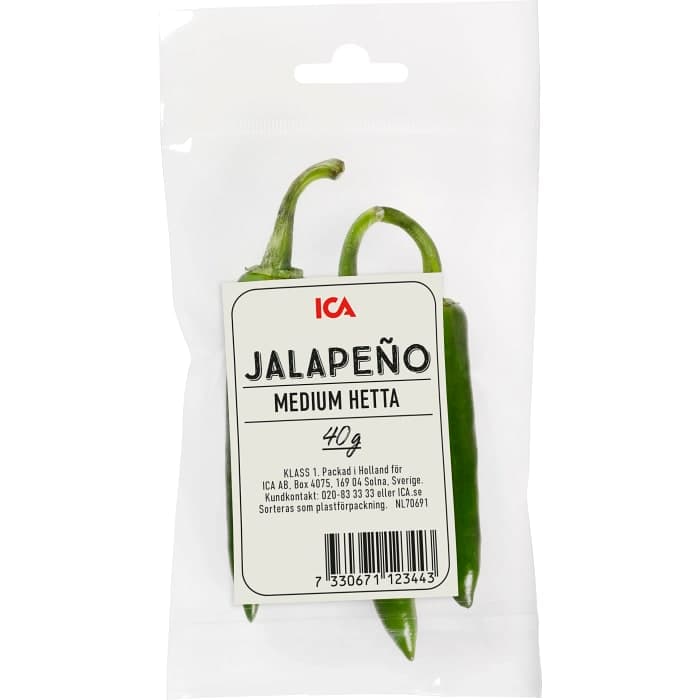 Grön jalapeño