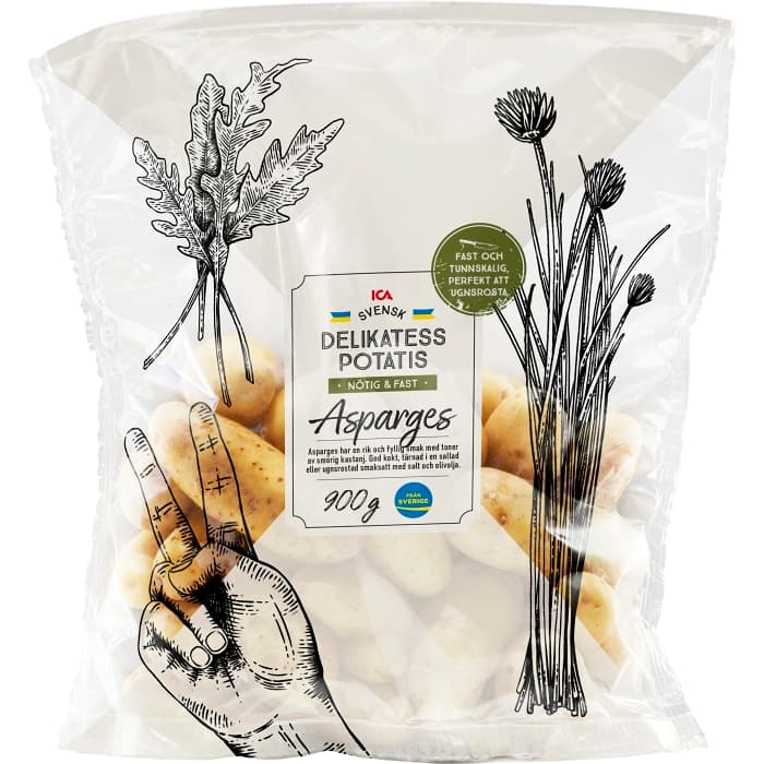 Delikatesspotatis Asparges