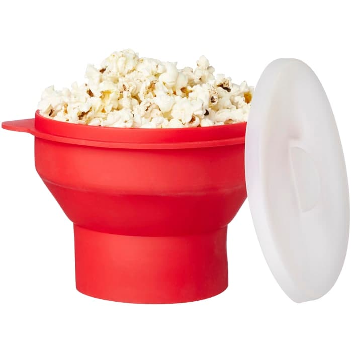 Popcornskål för mikro silikon