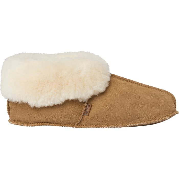 Fårskinnstoffla Kelvington Brun stl 38/39