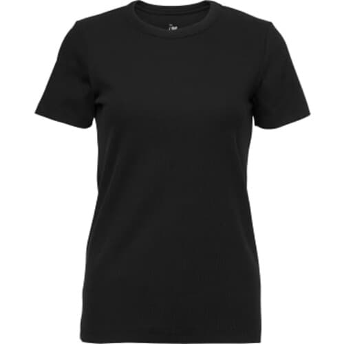 Ribbtopp Svart L