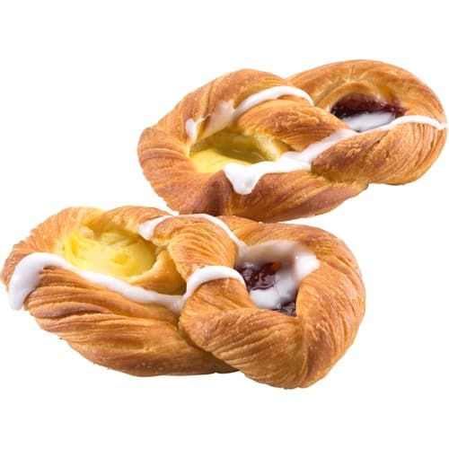 Wieneråtta med vaniljkräm & blåbärssylt