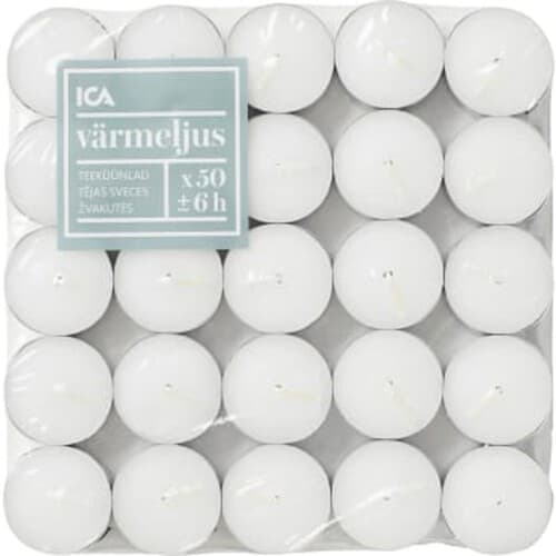 Värmeljus 50-p