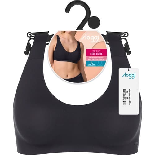 ZERO Feel Core H Bralette Svart L