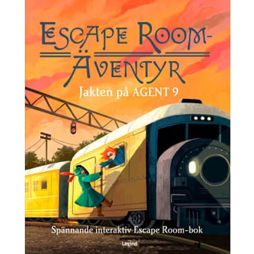 Jakten på Agent 9 : spännande interaktiv Escape Room-bok