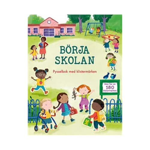 Börja skolan: pysselbok med klistermärken