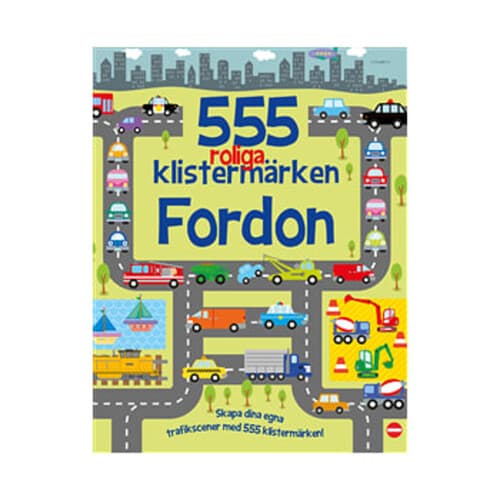 555 Roliga Klistermärken Fordon