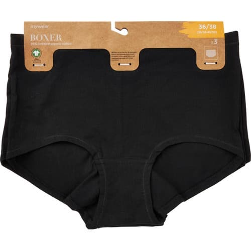 Boxer Annie Svart 36/38