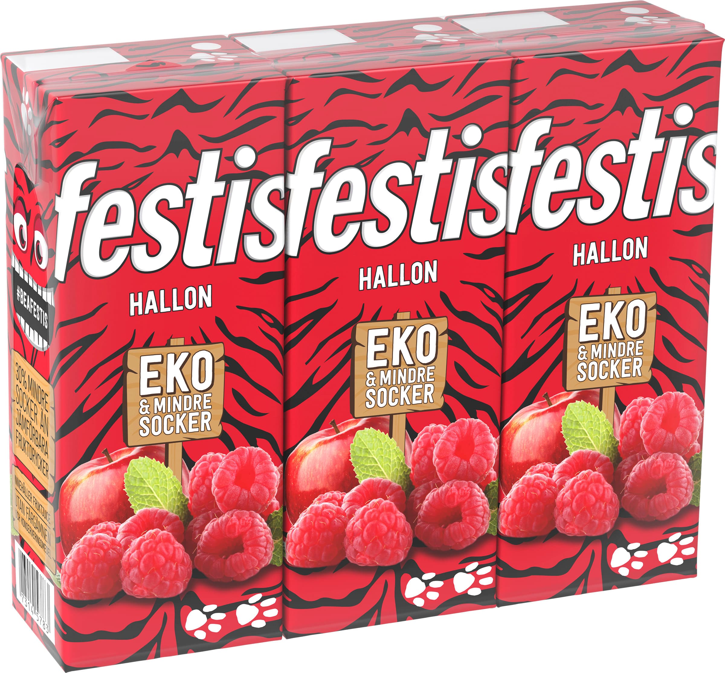 Hallon 3-pack Eko