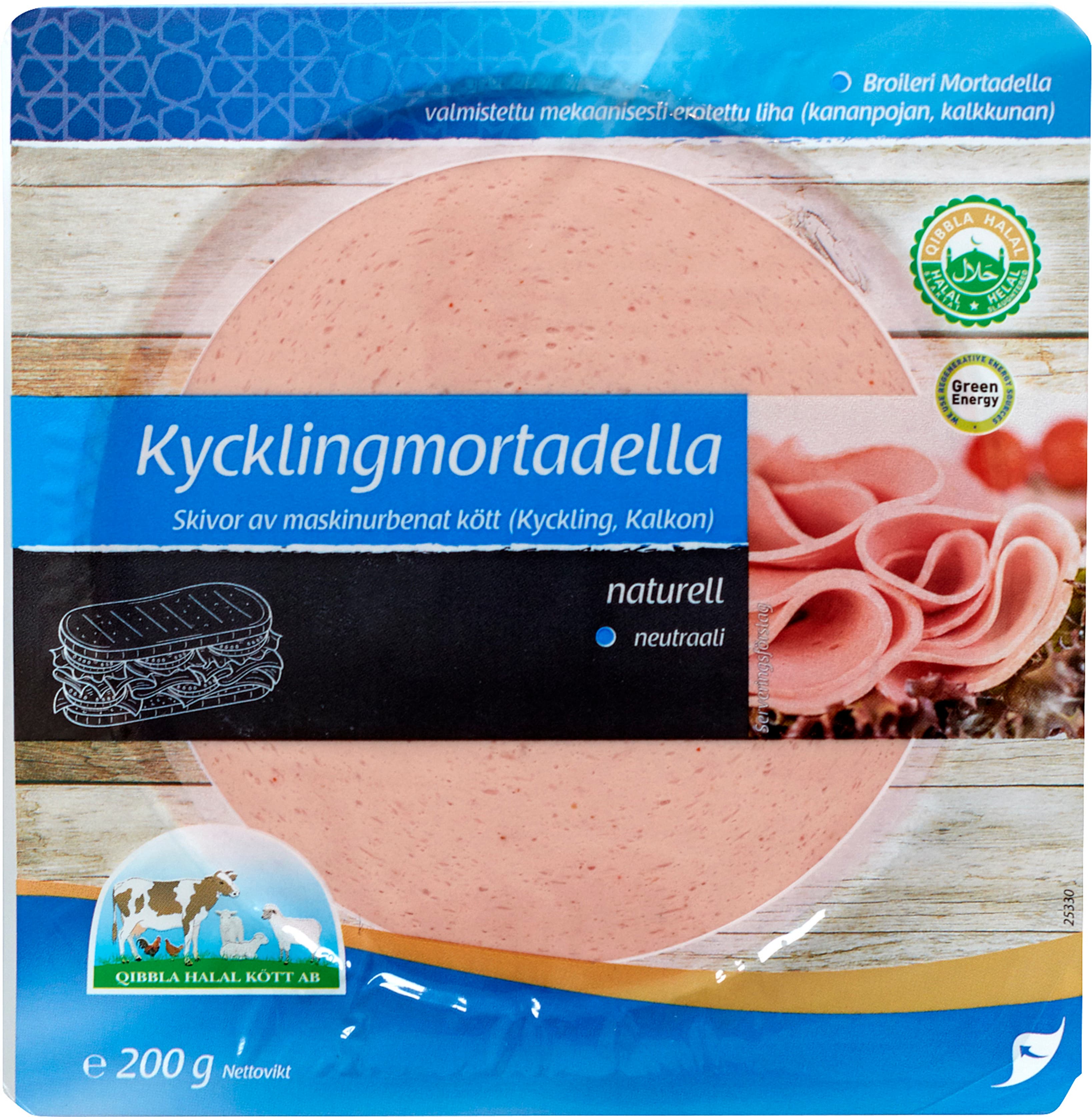 Mortadella Kyckling Skivad