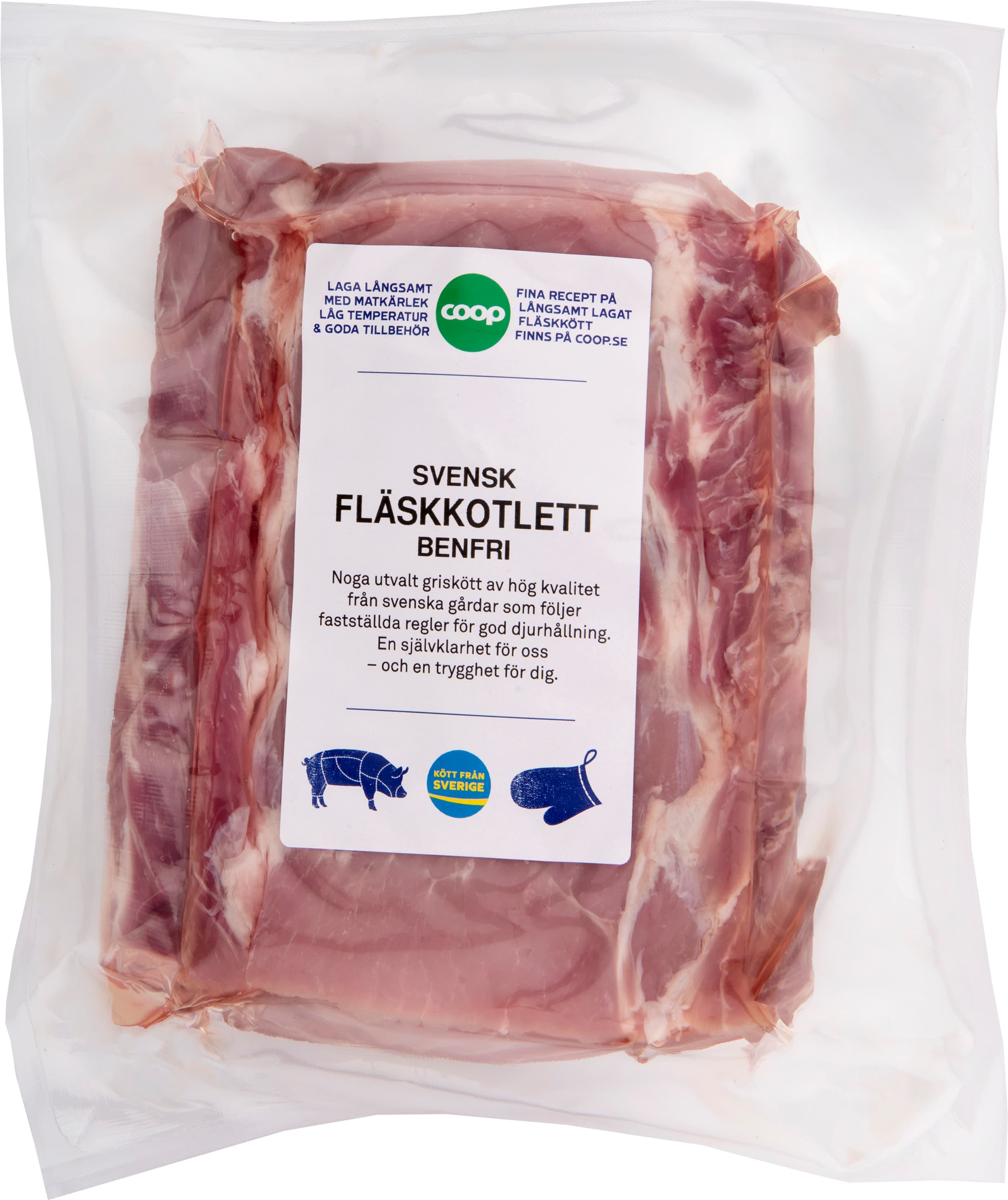 Fläskkotlett Benfri