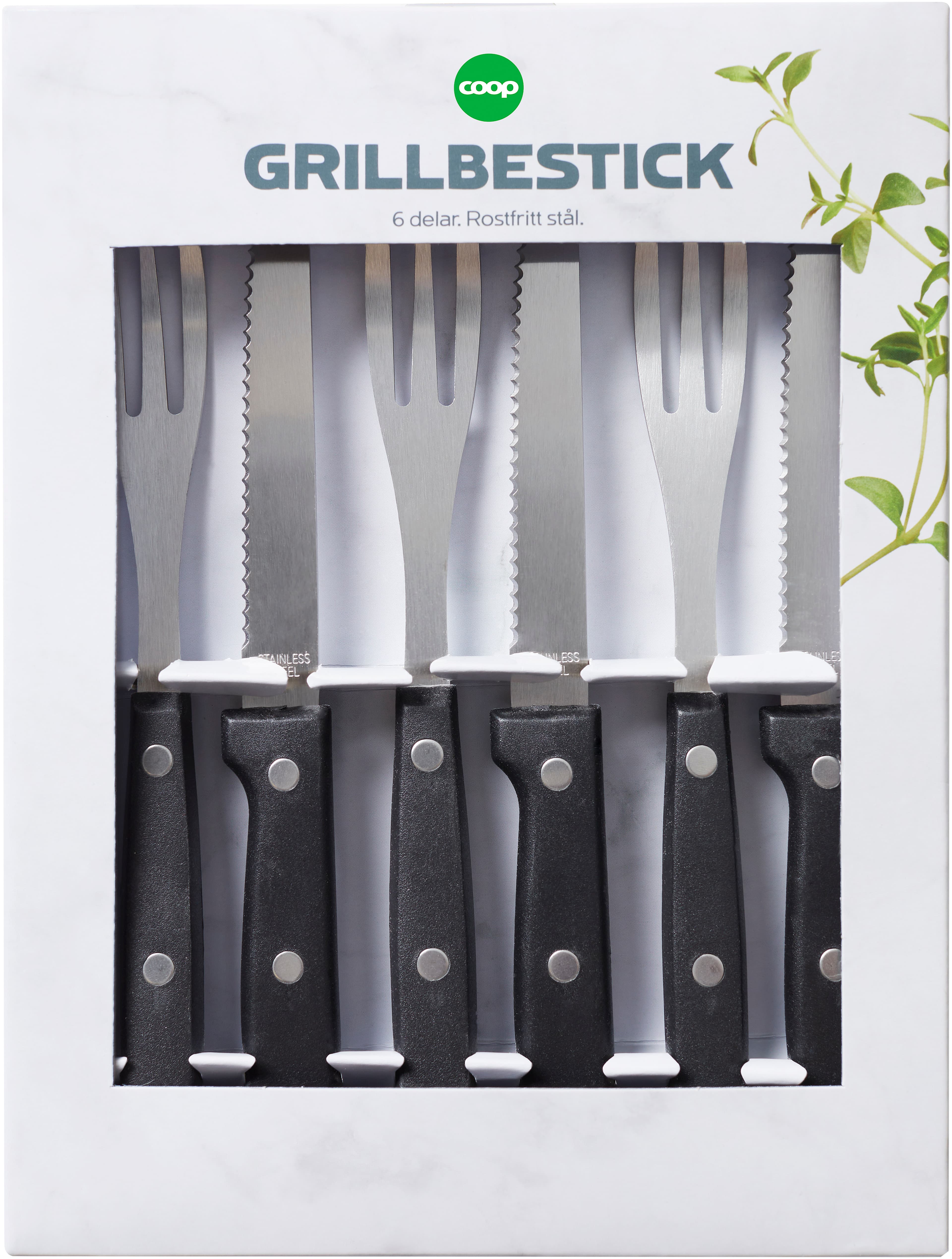 Grillbestick 6 delar