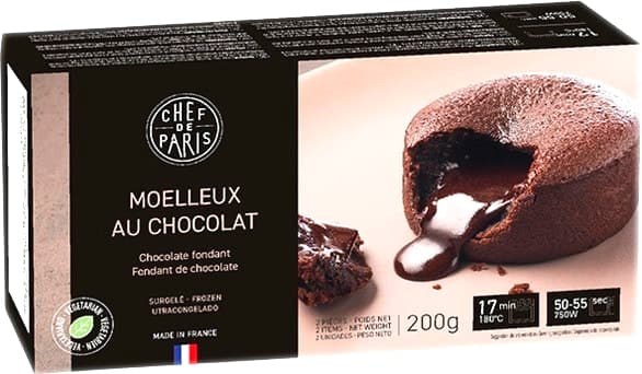 Chokladfondant Fryst