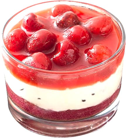 Mascarpone & Jordgubb Dessert Fryst