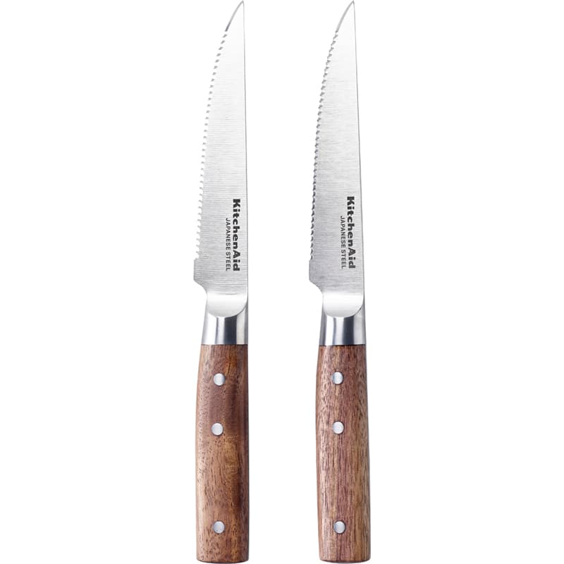 Grillkniv Valnöt 2-pack