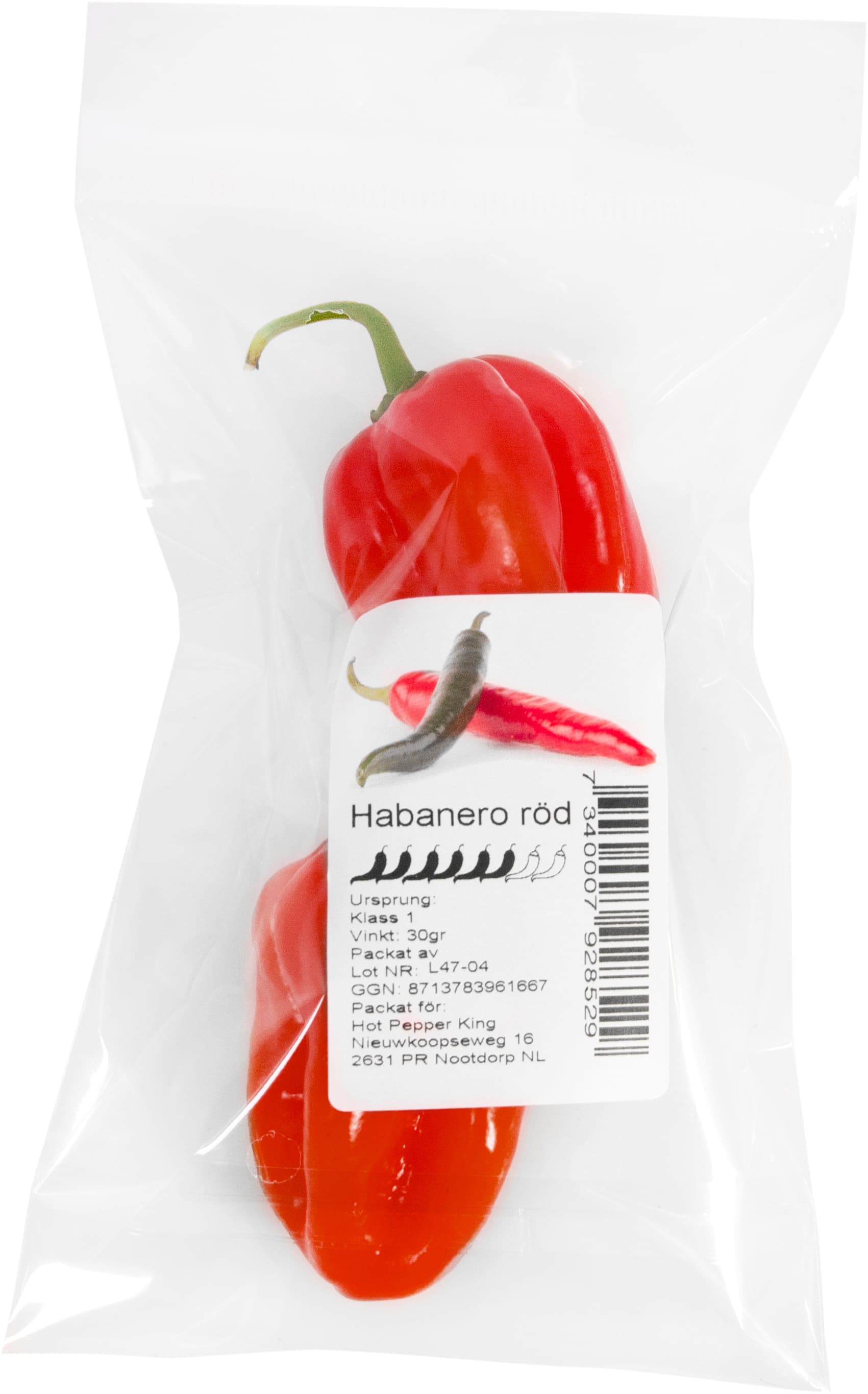 Habanero Röd