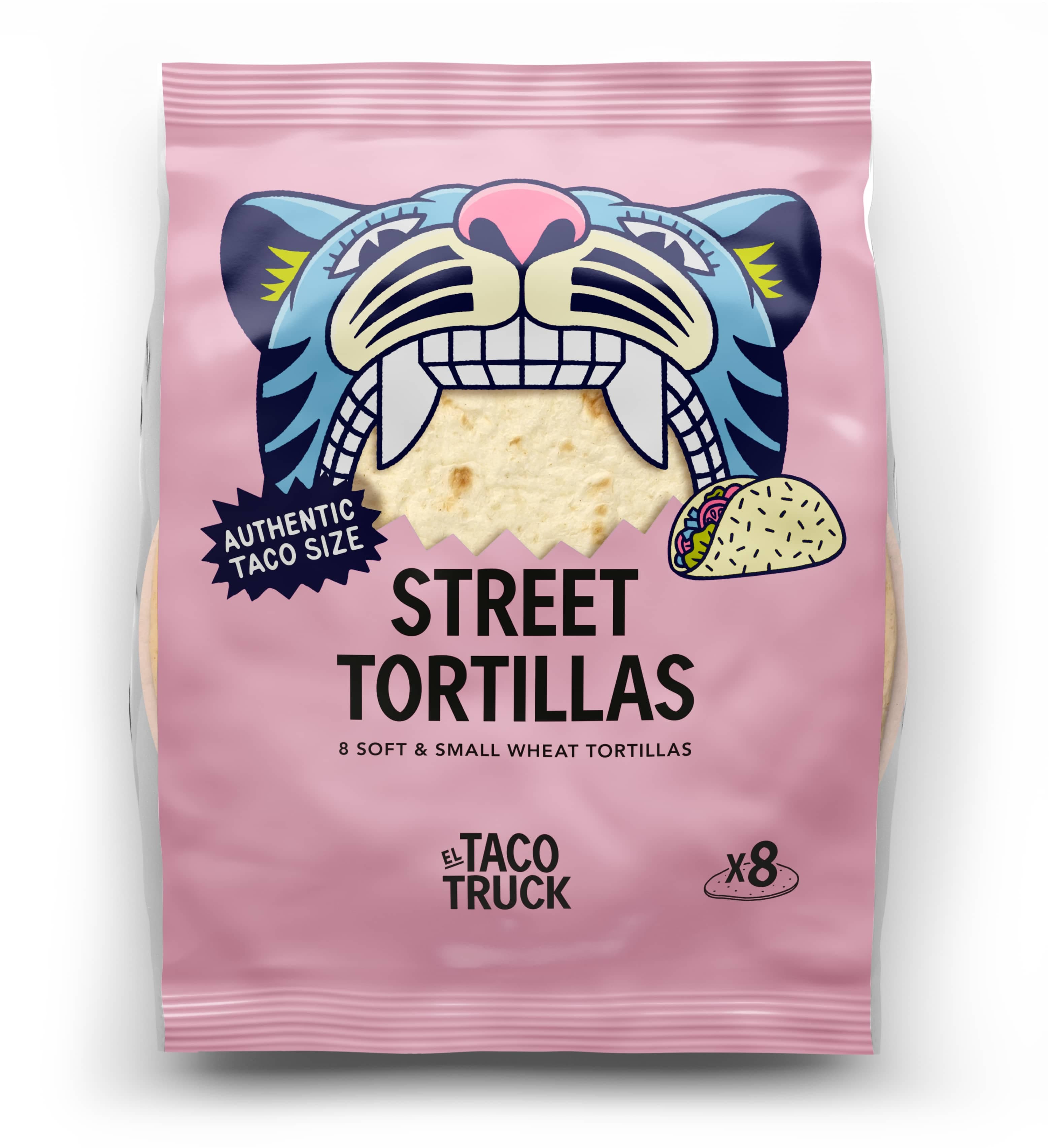 Street Wheat Tortillas Small 8-p