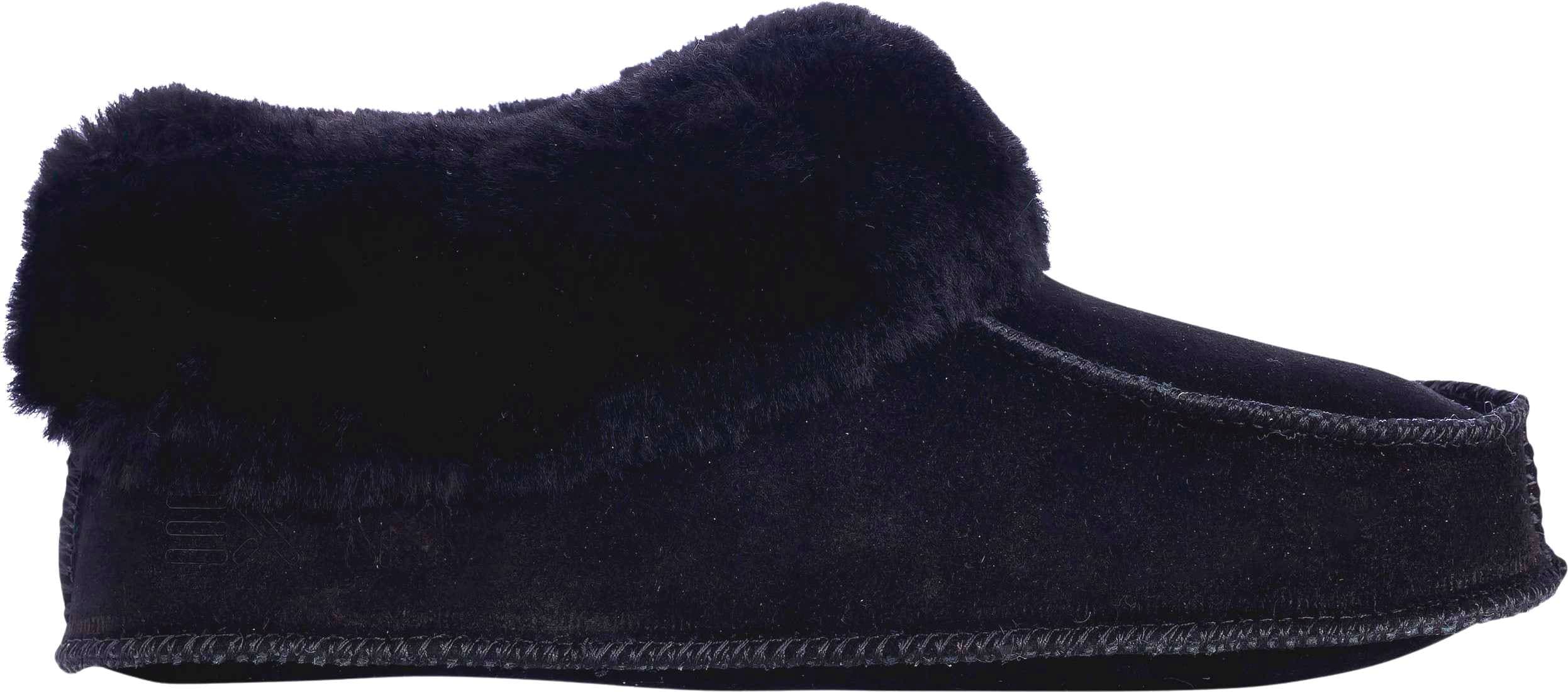 Fårskinnstoffla Solex Dam Svart Stl 36