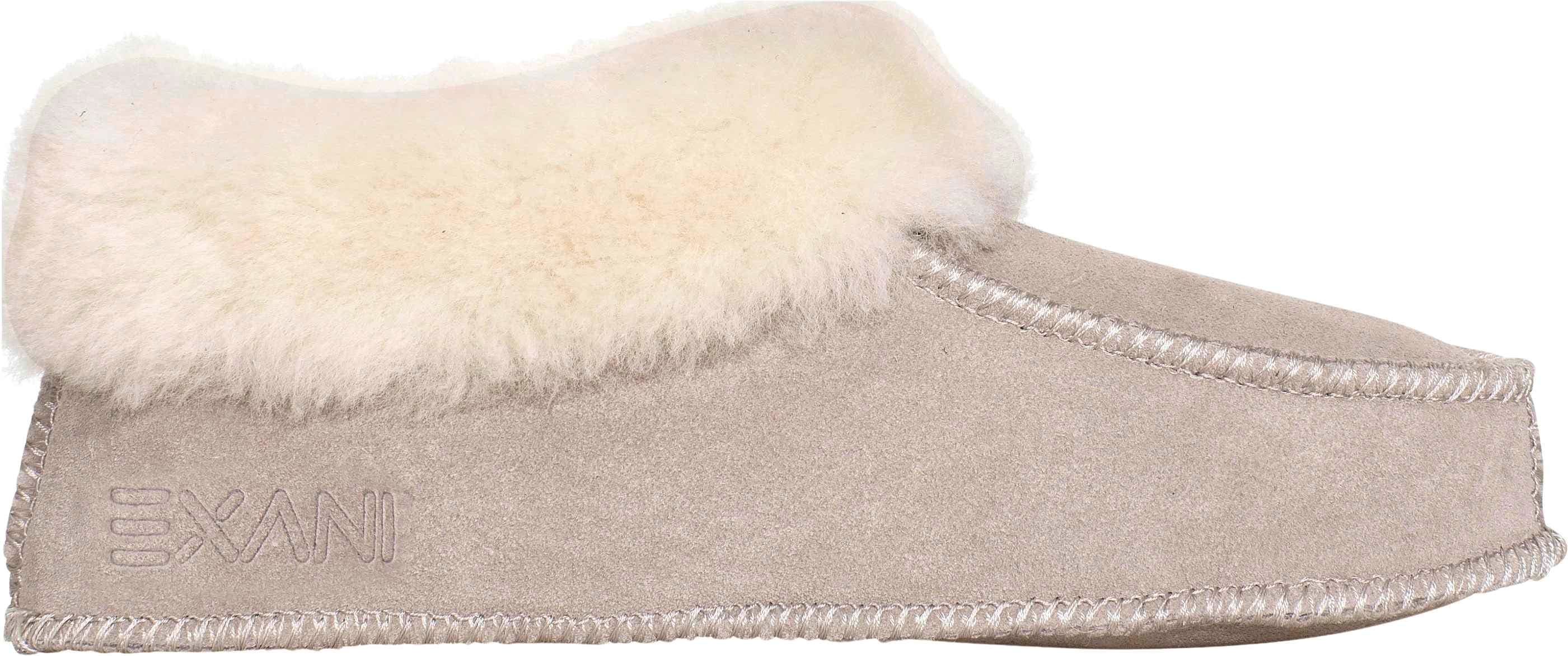 Fårskinnstoffla Solex Herr Beige Stl 44