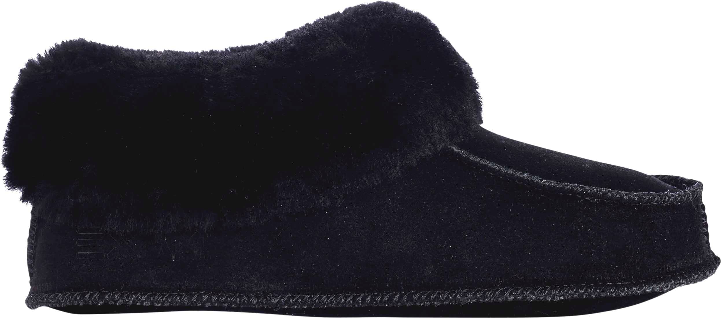 Fårskinnstoffla Solex Dam Svart Stl 40