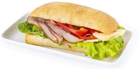 Ciabatta Ost & Skinka