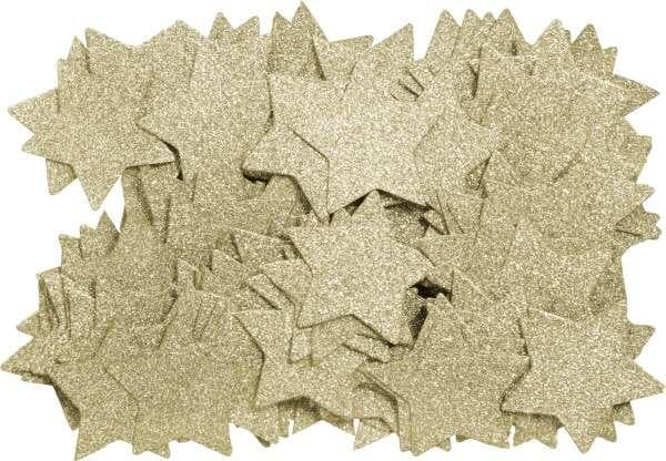 Konfetti Stjärna Guldglitter