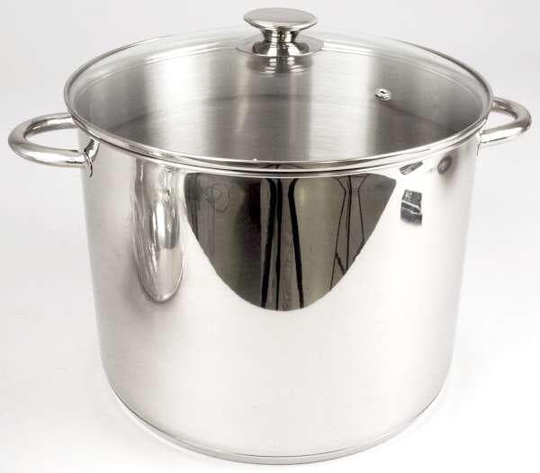 Gryta Med Glaslock 13l