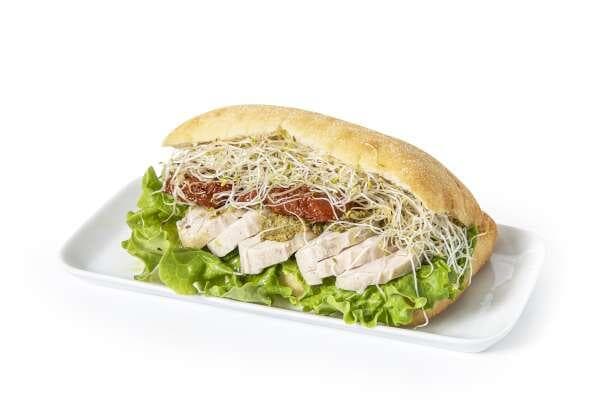 Ciabatta Kyckling Och Pesto