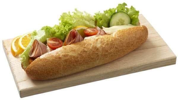 Baguette Ost & Skinka