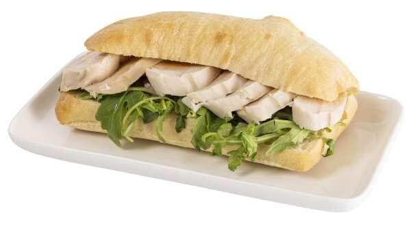 Ciabatta Kyckling Teriyaki