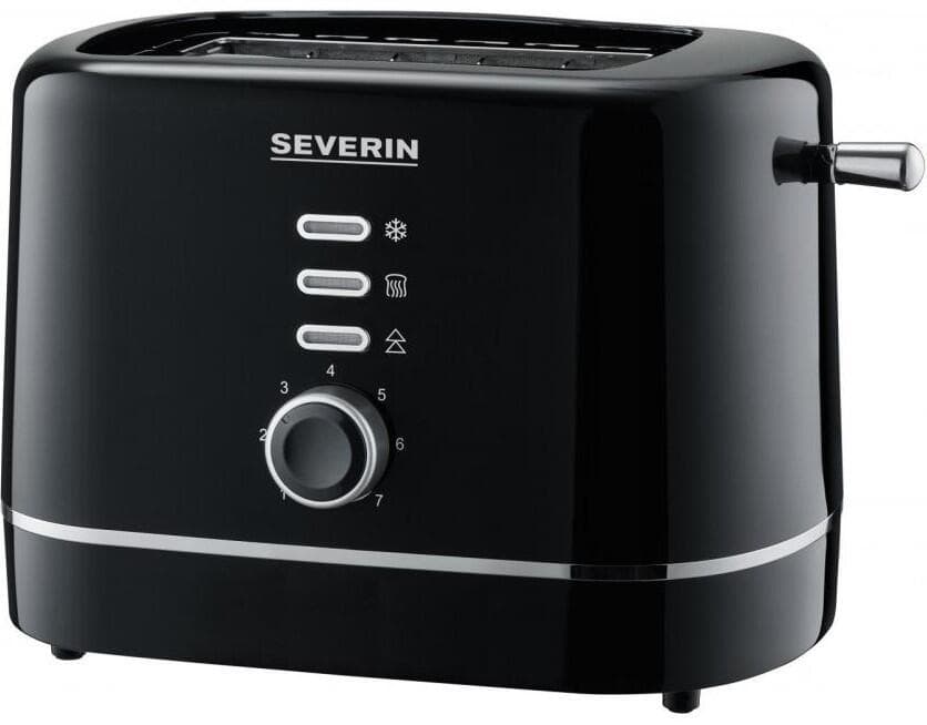 Brödrost Svart 2-skivor