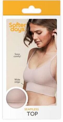 Seamless Top Med Spets Rosa S/M