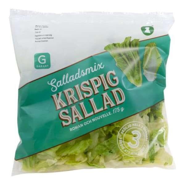 Grönsallad Krispig Klass 1