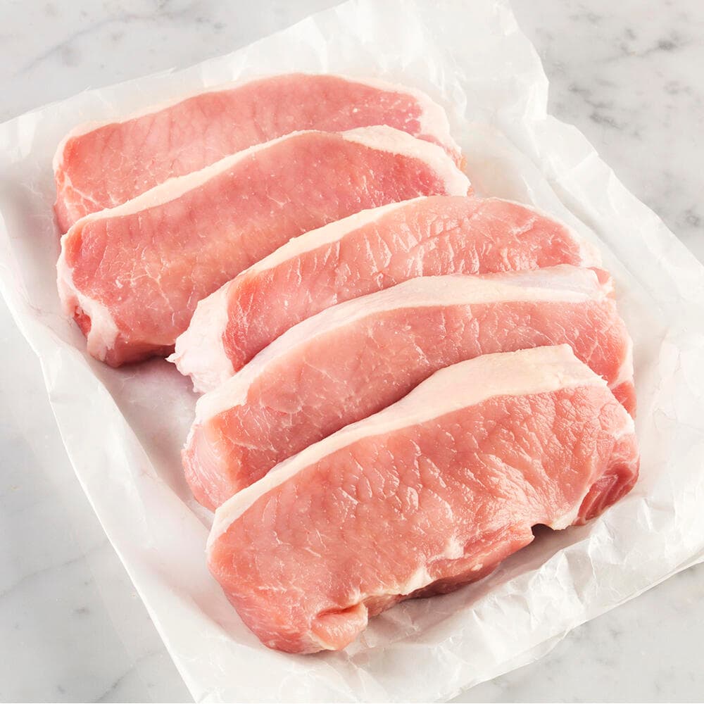 Benfria Fläskkotletter i Skivor