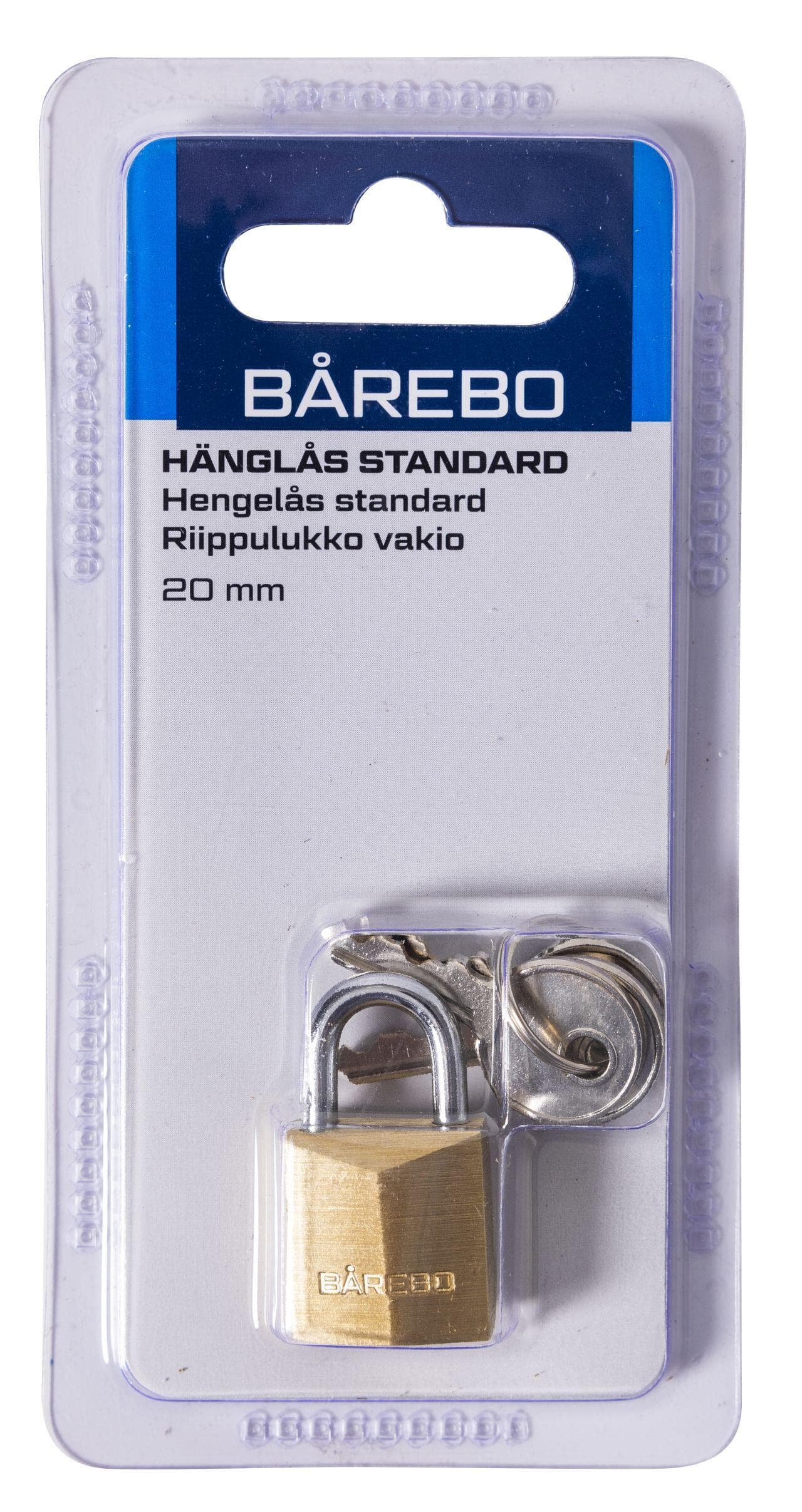 Hänglås Standard 20mm